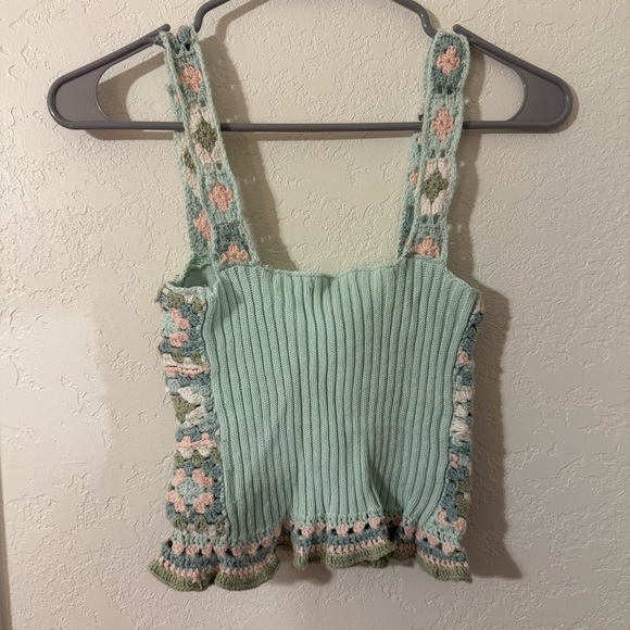 American eagle pastel crochet top - Picture 4 of 4